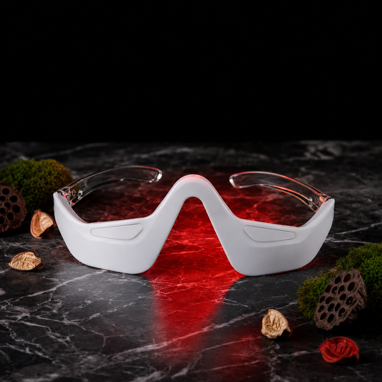 Microcurrent Eye Massager with Red Light Therapy